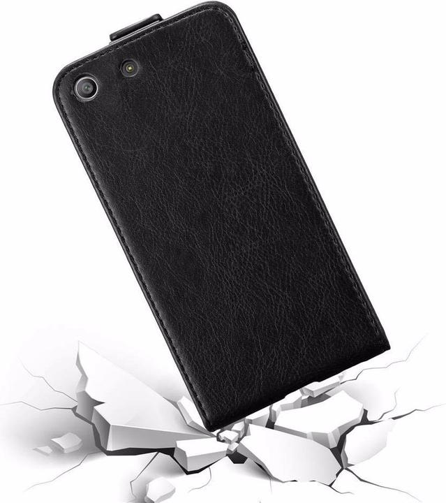 Actual product image Cadorabo Flip like Invisible Cover (Sony Xperia M5)