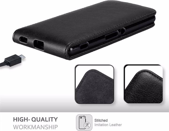 Actual product image Cadorabo Flip like Invisible Cover (Sony Xperia M5)