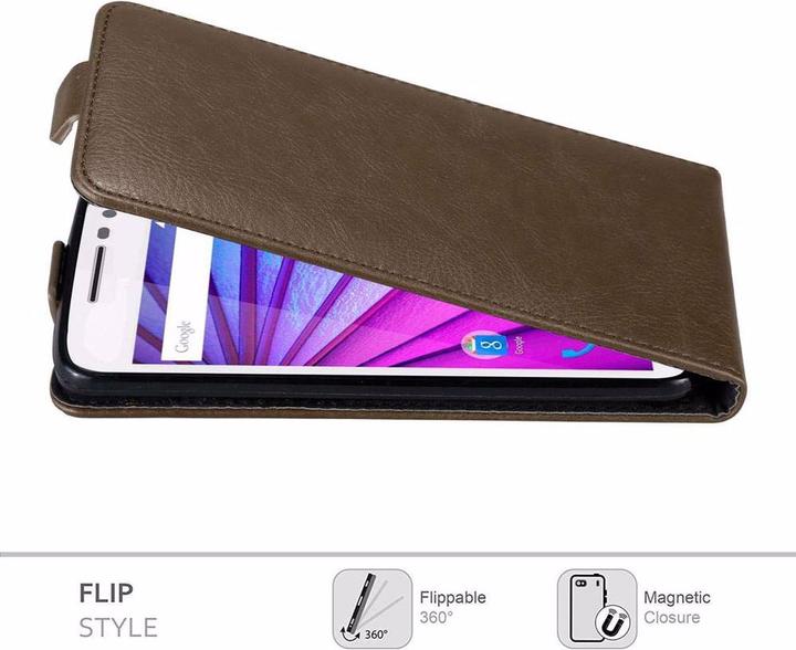 Produktbild Cadorabo Flip wie Invisible Cover (Motorola Moto G30)