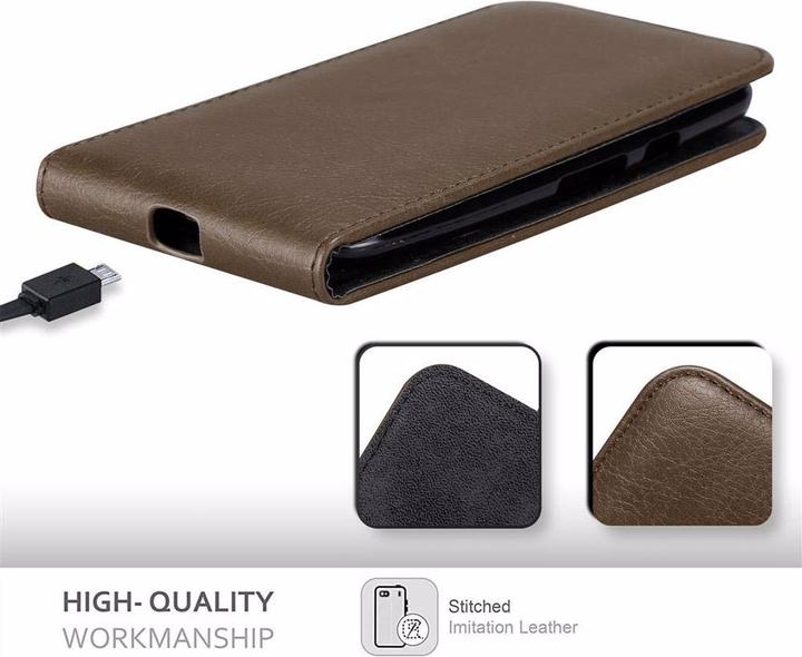 Produktbild Cadorabo Flip wie Invisible Cover (Motorola Moto G30)