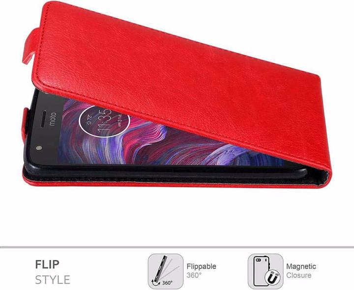 Image du produit Cadorabo Flip comme Invisible Cover (Motorola Moto X4)