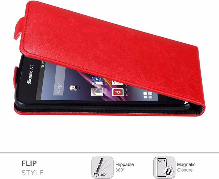 Productafbeelding Cadorabo Flip als onzichtbaar deksel (Sony Xperia Z1 Compact)
