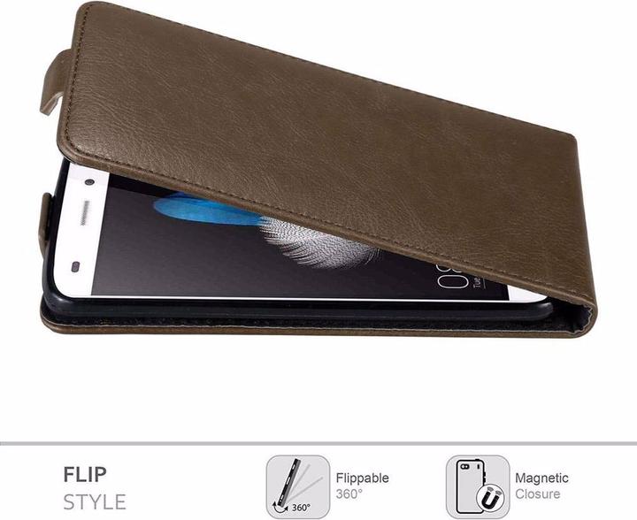 Productafbeelding Cadorabo Flip als onzichtbaar deksel (Huawei P8 Lite)
