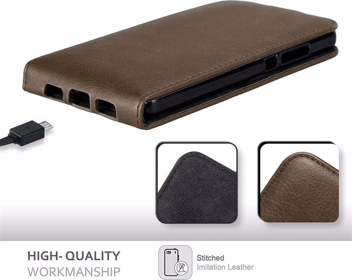 Productafbeelding Cadorabo Flip als onzichtbaar deksel (Huawei P8 Lite)