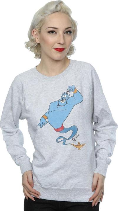 Image du produit Aladdin Sweatshirt Classic Genie Heather Womens/Ladies (XL)