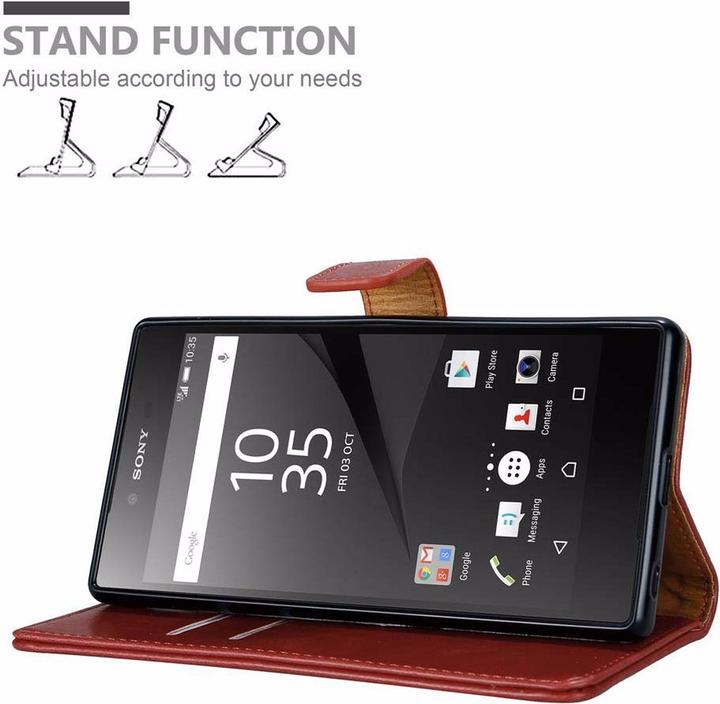 Actual product image Cadorabo Book Luxury Cover (Sony Xperia Z5 Premium)