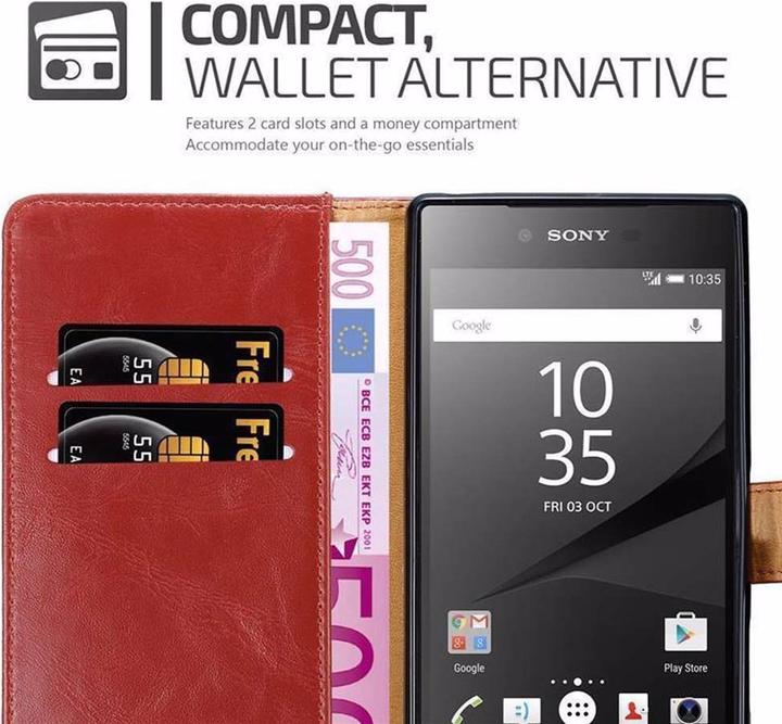 Actual product image Cadorabo Book Luxury Cover (Sony Xperia Z5 Premium)