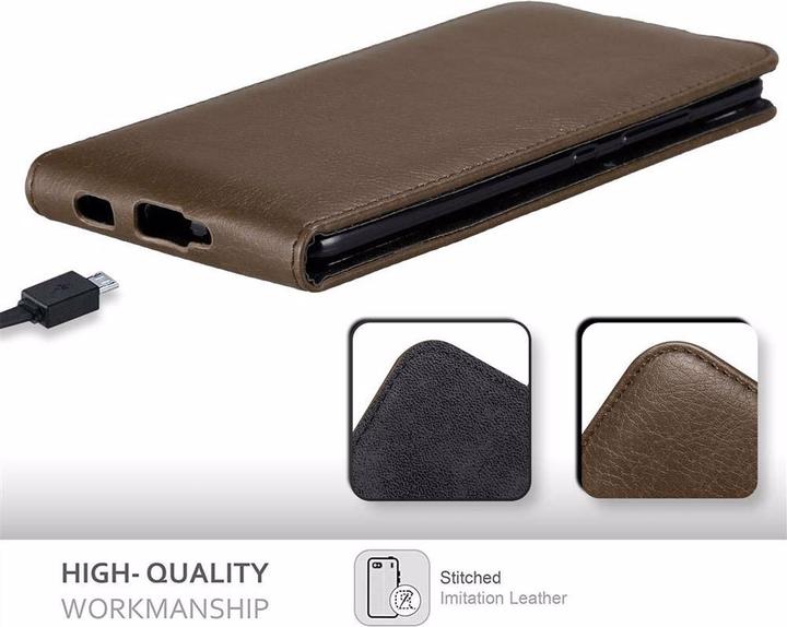 Actual product image Cadorabo Flip like Invisible Cover (HTC U Ultra)