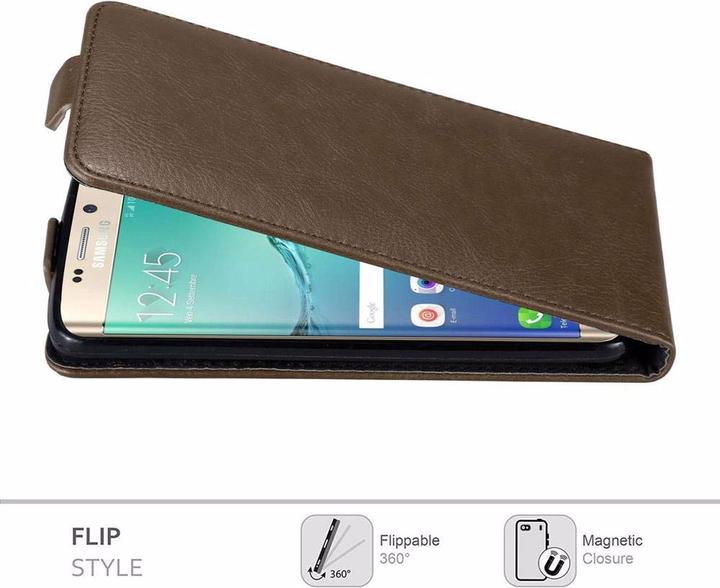 Actual product image Cadorabo Flip like Invisible Cover (Samsung Galaxy S6 Edge+)