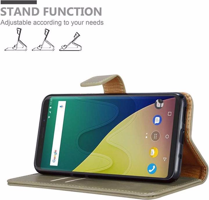 Actual product image Cadorabo Book Luxury Cover (Wiko View XL)