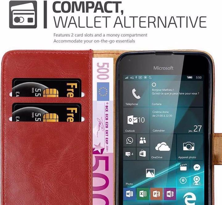 Image du produit Cadorabo Book Couverture de luxe (Microsoft Lumia 550)