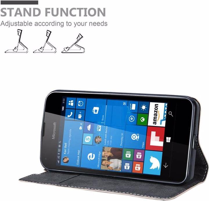 Produktbild Cadorabo Book X-Wallet Cover (Microsoft Lumia 550)