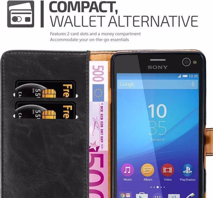 Actual product image Cadorabo Book Luxury Cover (Sony Xperia C4)