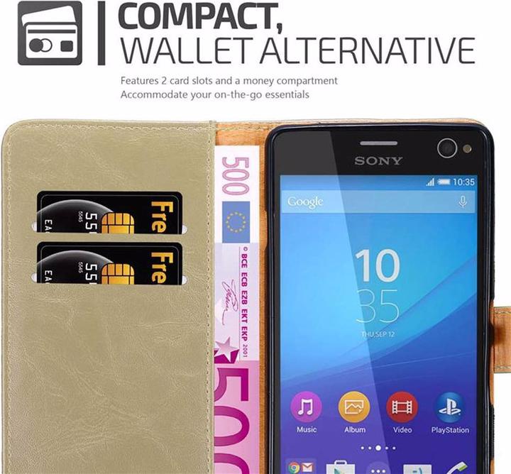 Productafbeelding Cadorabo Boek Luxe Omslag (Xperia C4)