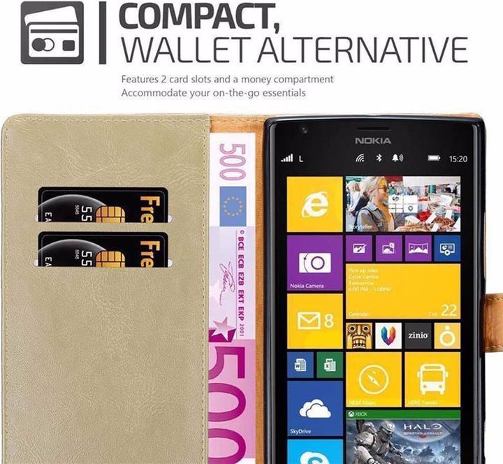 Productafbeelding Cadorabo Boek Luxe Omslag (Nokia Lumia 1520)