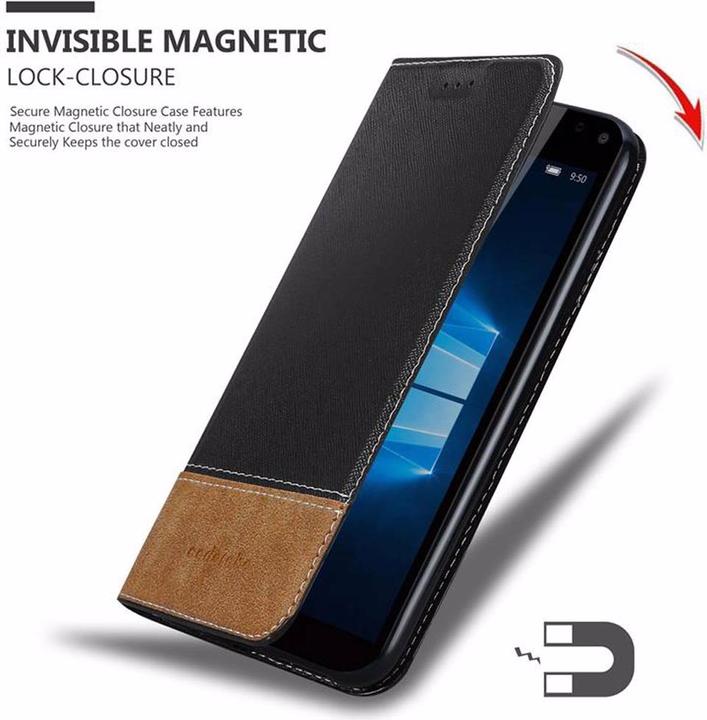 Productafbeelding Cadorabo Boek X Portemonnee Hoesje (Microsoft Lumia 950 XL)