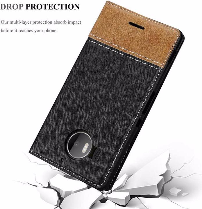 Productafbeelding Cadorabo Boek X Portemonnee Hoesje (Microsoft Lumia 950 XL)