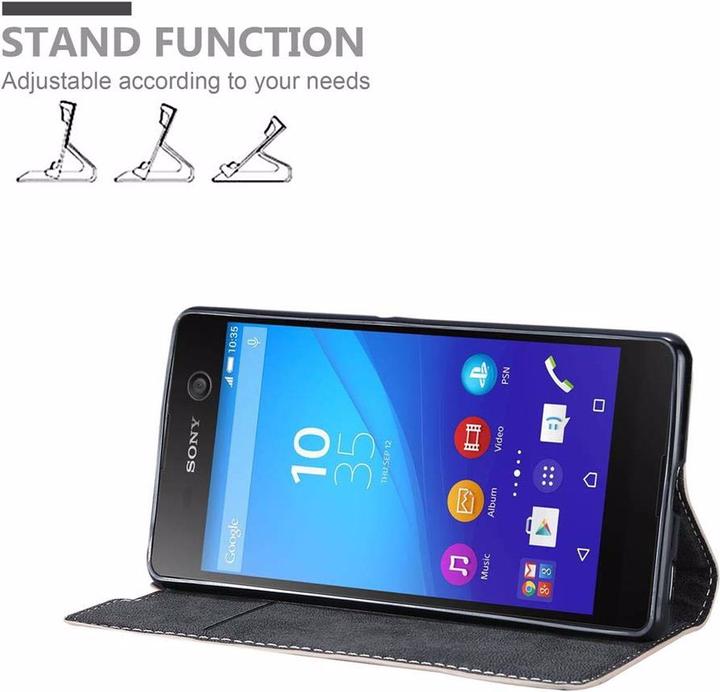 Productafbeelding Cadorabo Boek X Portemonnee Hoesje (Xperia M5)