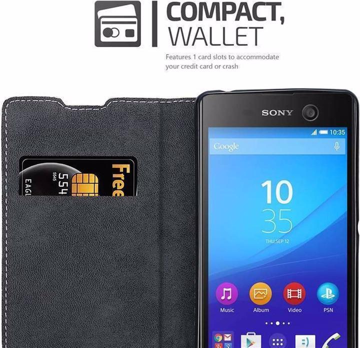 Productafbeelding Cadorabo Boek X Portemonnee Hoesje (Xperia M5)