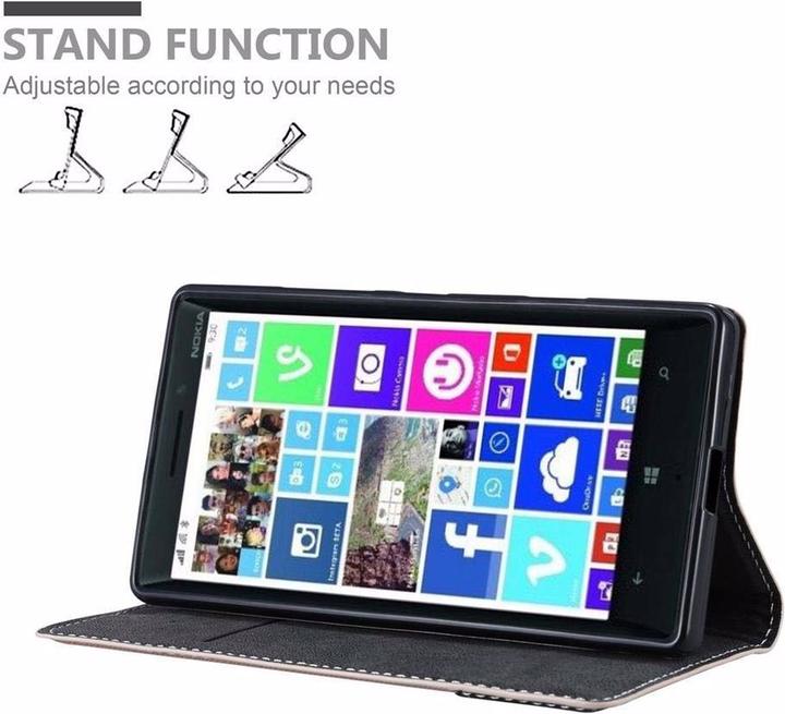 Productafbeelding Cadorabo Boek X Portemonnee Hoesje (Nokia Lumia 930)