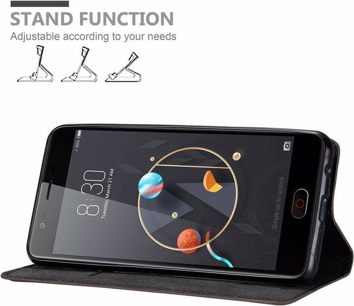 Actual product image Cadorabo Book Invisible Magnet Cover (ZTE Nubia M2)