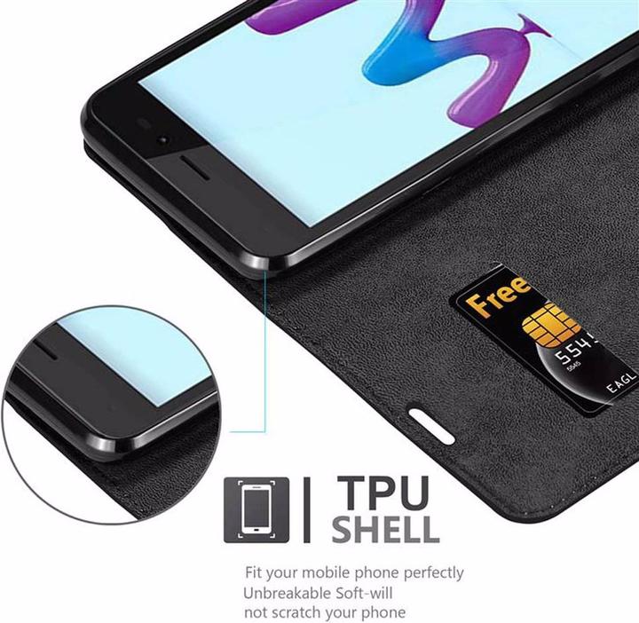 Productafbeelding Cadorabo Boek Onzichtbare Magneethoes (Wiko Sunny 3)