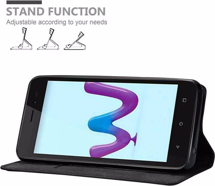Productafbeelding Cadorabo Boek Onzichtbare Magneethoes (Wiko Sunny 3)
