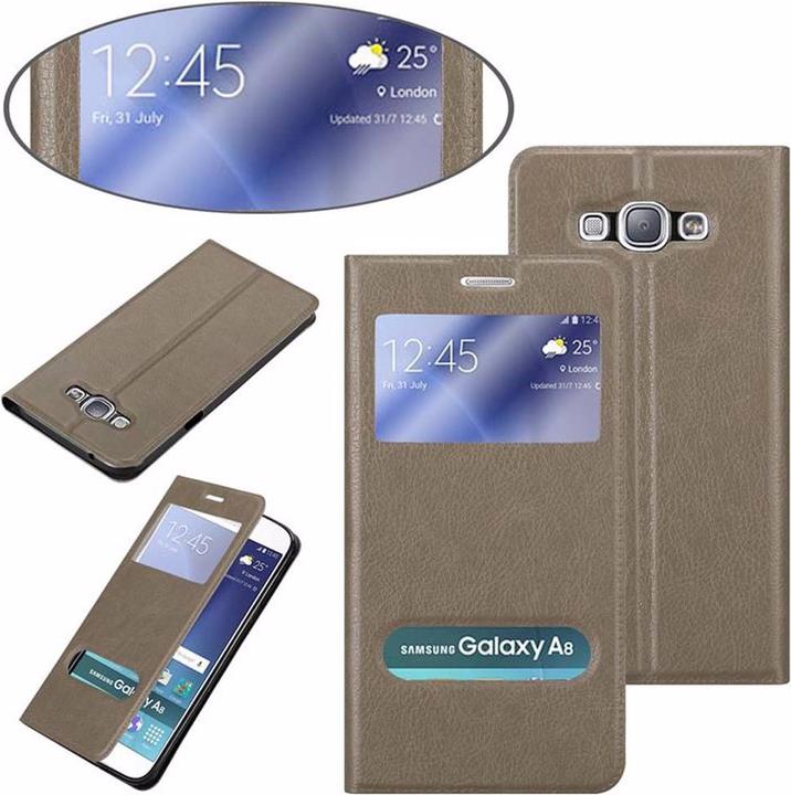 Produktbild Cadorabo Book mit View Doppelfenster Cover (Samsung Galaxy A8 (2018))