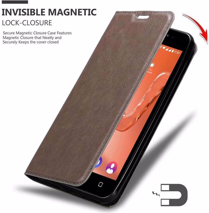 Productafbeelding Cadorabo Boek Onzichtbare Magneethoes (Wiko Freddy)