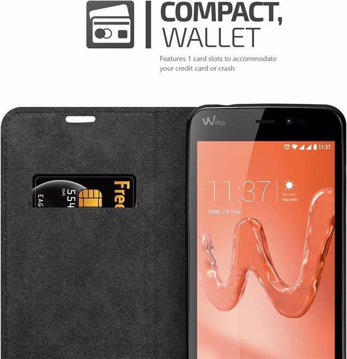 Productafbeelding Cadorabo Boek Onzichtbare Magneethoes (Wiko Freddy)