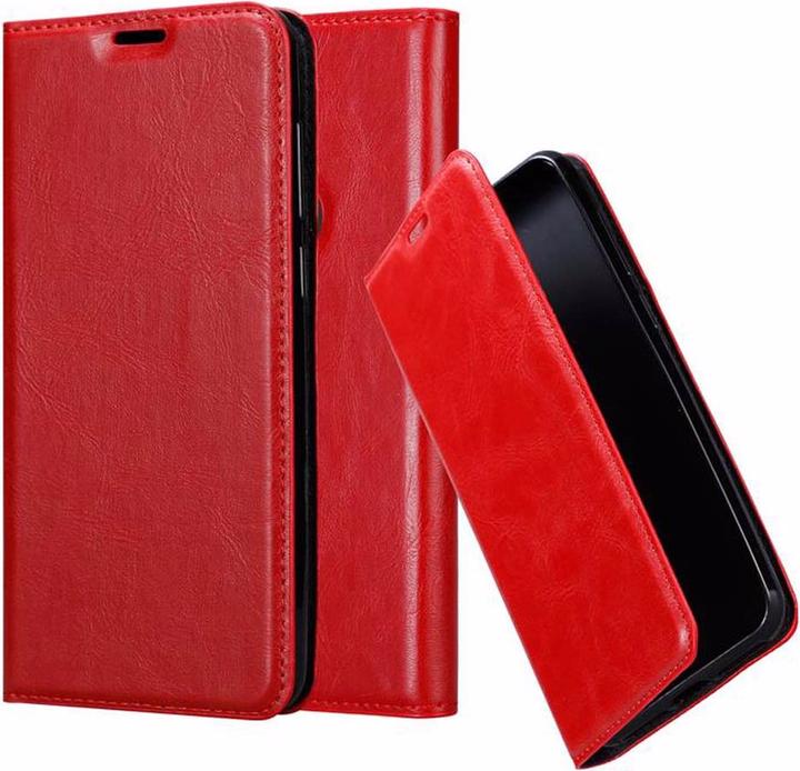 Actual product image Cadorabo Book Invisible Magnet Cover (Samsung Galaxy A6s)