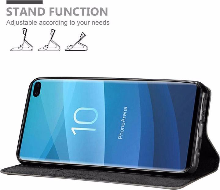 Productafbeelding Cadorabo Boek Onzichtbare Magneethoes (Samsung Galaxy S10+)