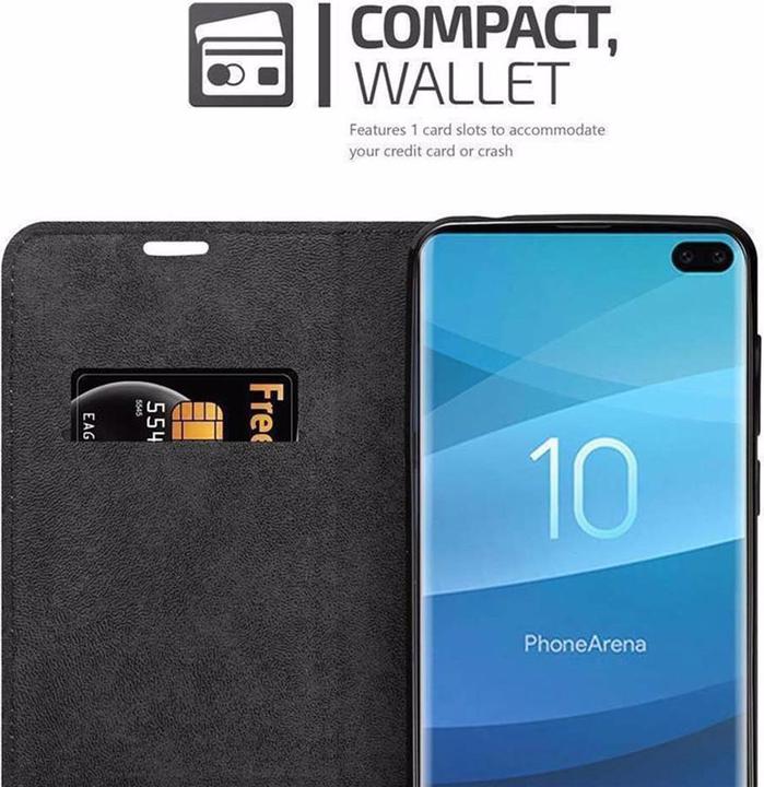 Productafbeelding Cadorabo Boek Onzichtbare Magneethoes (Samsung Galaxy S10+)