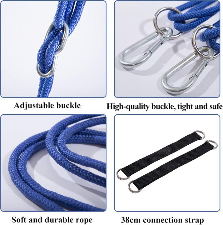 Actual product image ‎Paittesllly Height-adjustable children's swing