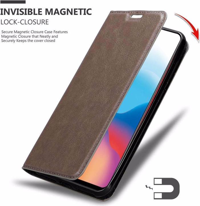 Productafbeelding Cadorabo Boek Onzichtbare Magneethoes (Vivo X21)