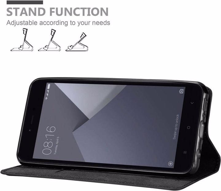 Productafbeelding Cadorabo Boek Onzichtbare Magneethoes (Xiaomi Redmi Note 5A)