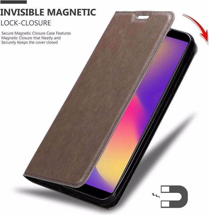 Productafbeelding Cadorabo Boek Onzichtbare Magneethoes (ZTE Nubia N3)