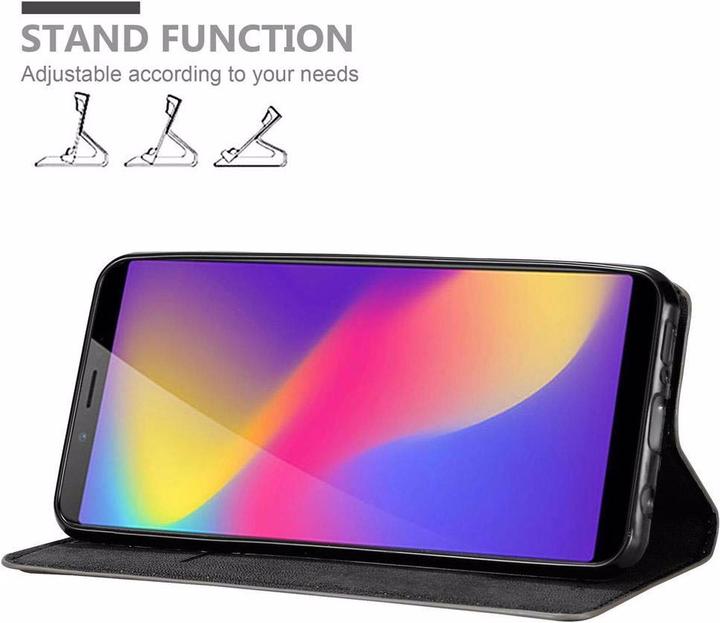 Productafbeelding Cadorabo Boek Onzichtbare Magneethoes (ZTE Nubia N3)