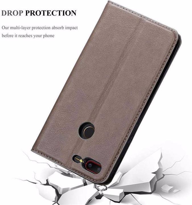 Productafbeelding Cadorabo Boek Onzichtbare Magneethoes (ZTE Nubia N3)