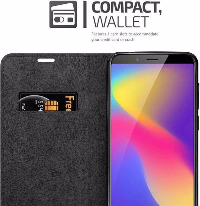 Productafbeelding Cadorabo Boek Onzichtbare Magneethoes (ZTE Nubia N3)