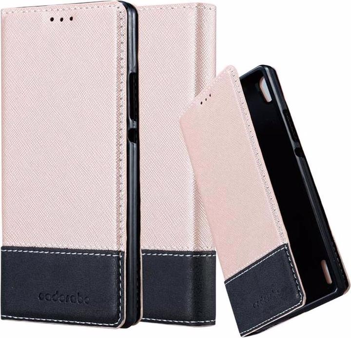 Actual product image Cadorabo Book X Wallet Cover (Huawei Ascend P7)