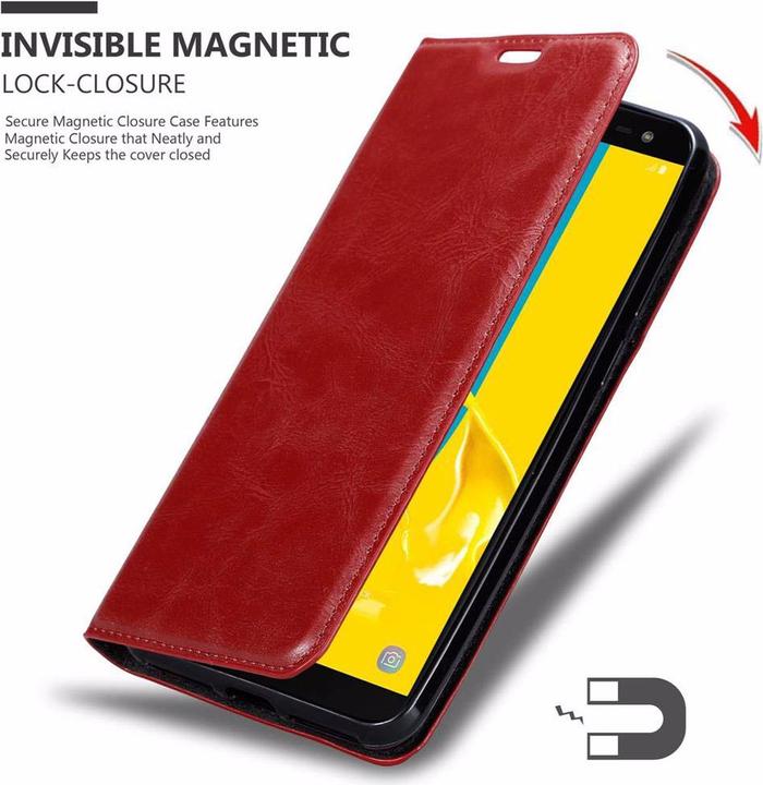 Productafbeelding Cadorabo Boek Onzichtbare Magneethoes (Samsung Galaxy J6 (2018))