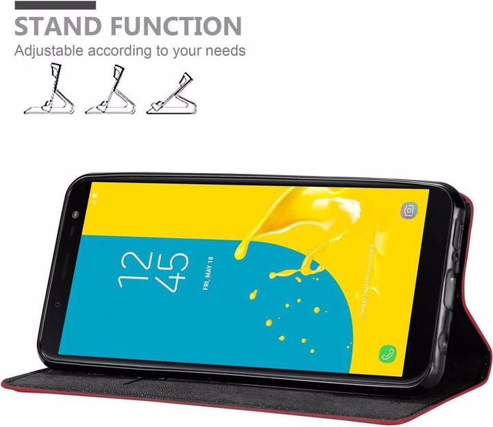 Productafbeelding Cadorabo Boek Onzichtbare Magneethoes (Samsung Galaxy J6 (2018))