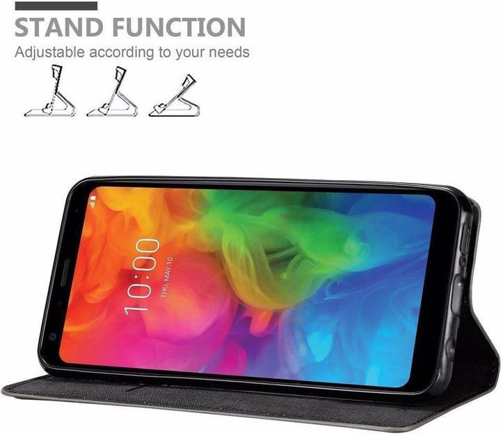 Productafbeelding Cadorabo Boek Onzichtbare Magneethoes (LG Q7a)
