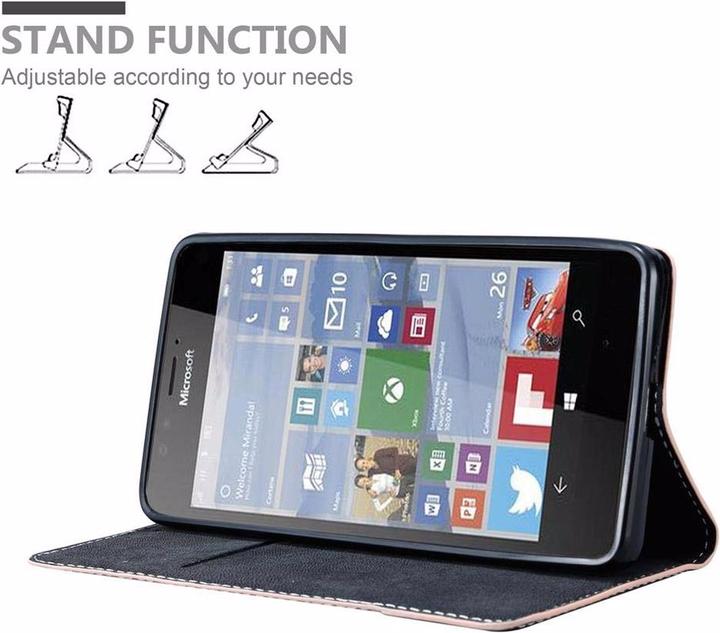 Actual product image Cadorabo Book X Wallet Cover (Microsoft Lumia 950)
