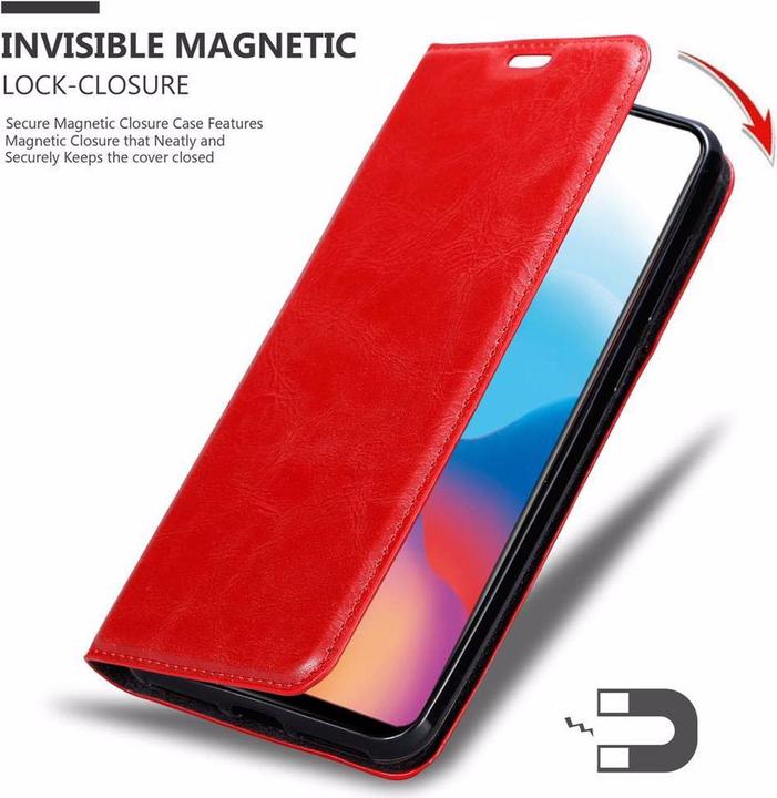 Productafbeelding Cadorabo Boek Onzichtbare Magneethoes (Vivo X21)