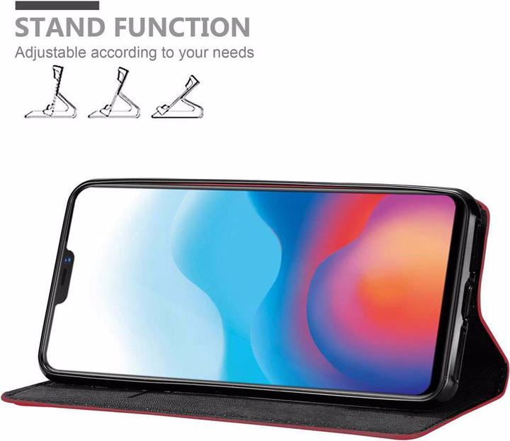 Productafbeelding Cadorabo Boek Onzichtbare Magneethoes (Vivo X21)