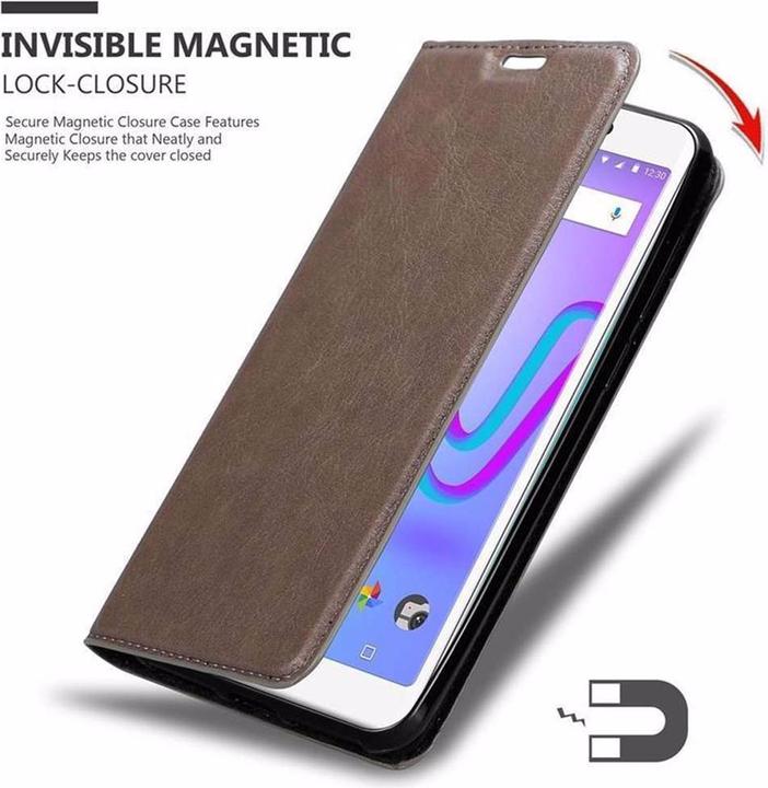 Productafbeelding Cadorabo Boek Onzichtbare Magneethoes (Wiko Jerry 3)