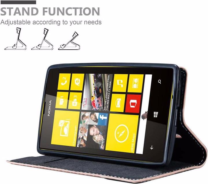 Produktbild Cadorabo Book X-Wallet Cover (Nokia Lumia 520)