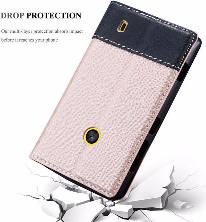 Produktbild Cadorabo Book X-Wallet Cover (Nokia Lumia 520)